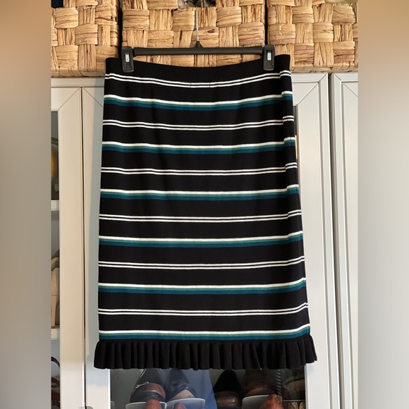 Max Studio Dresses & Skirts - Midi Striped Sweater Skirt